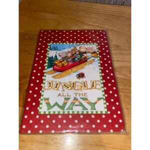 Mary Engelbreit Jingle All The Way Journal 80 Sheets Polka Dot Hardcover 2011 Ed